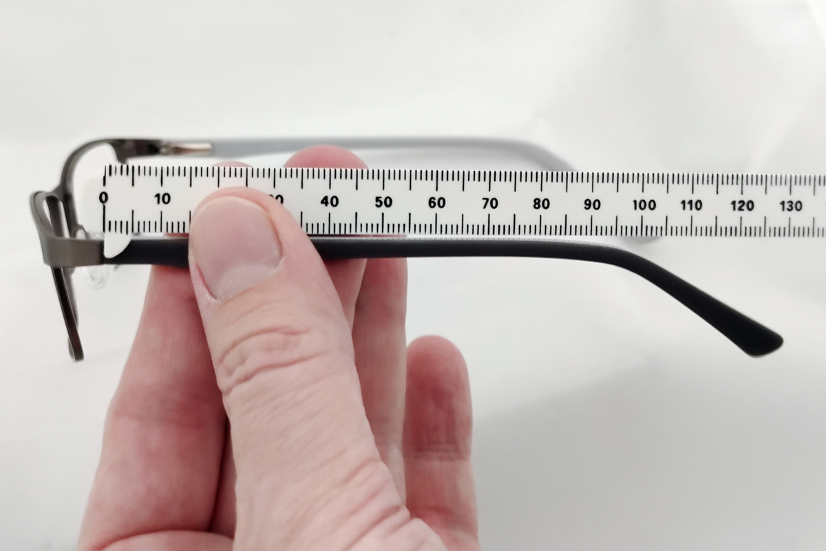 Bügellänge messen 1